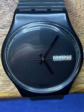 Swatch Watch White Window